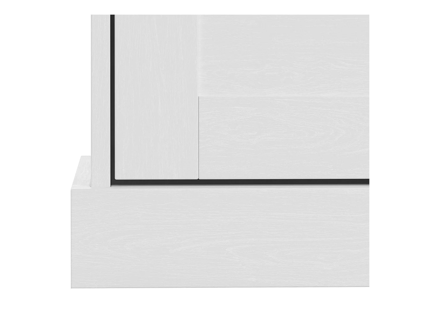 Motala | Schoenenopberger met 2 klepdeuren en 1 lade in dennenwit