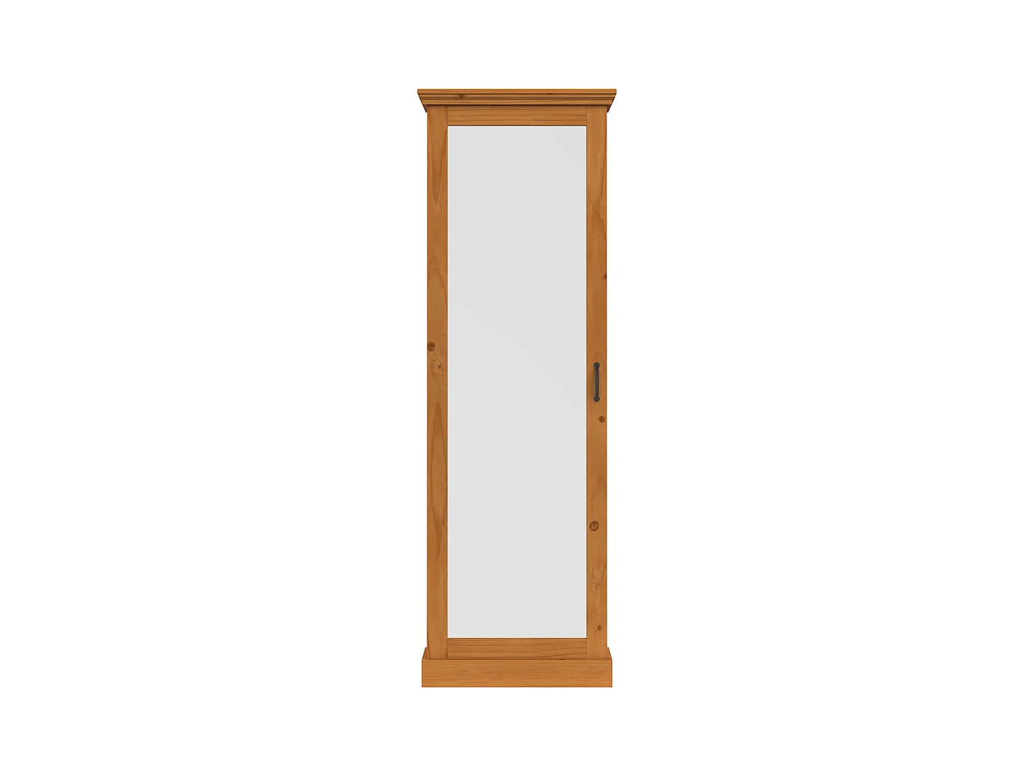 Selma | Rangement pour chaussures avec 1 porte miroir en pin