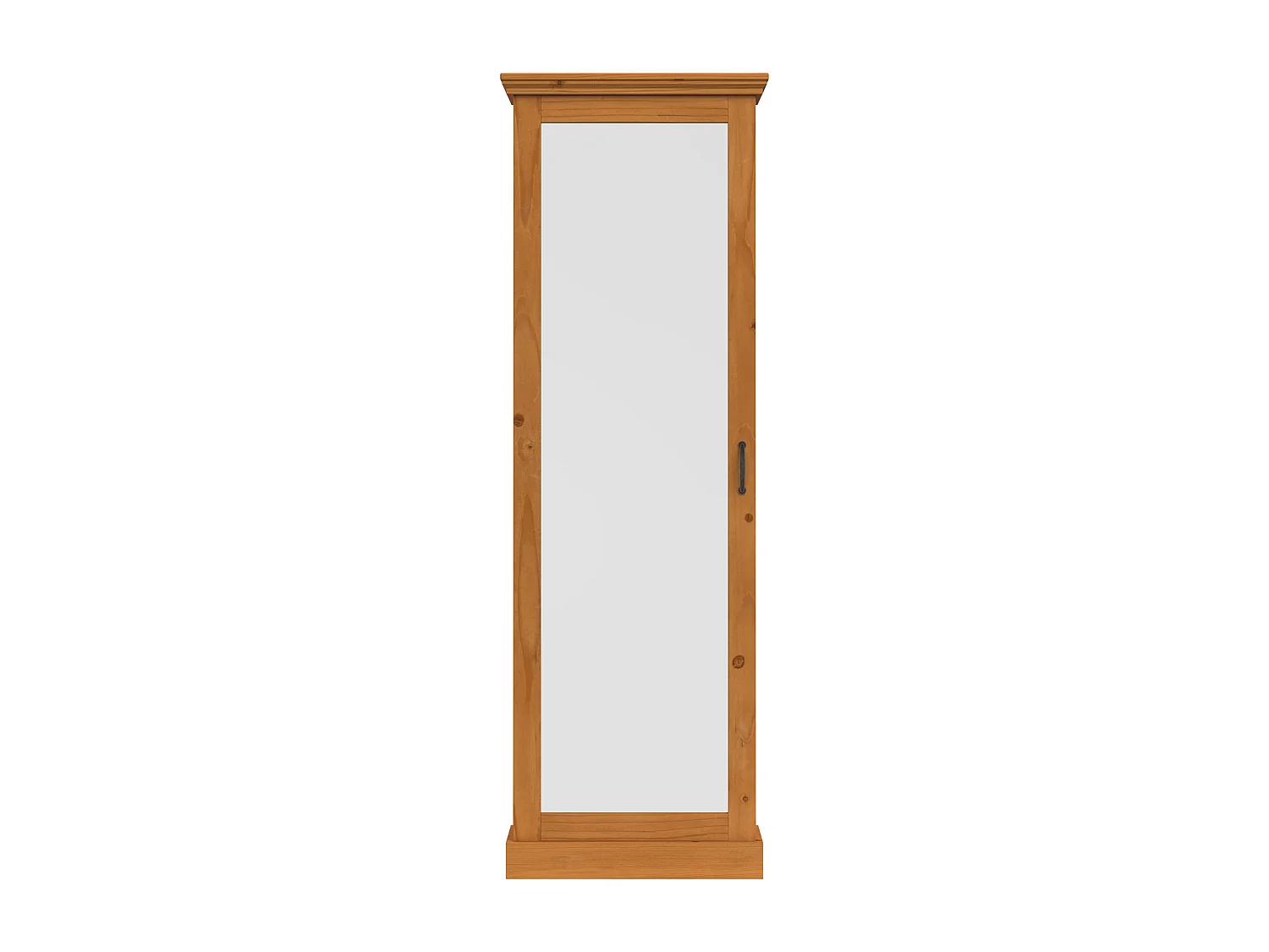 Selma | Rangement pour chaussures avec 1 porte miroir en pin