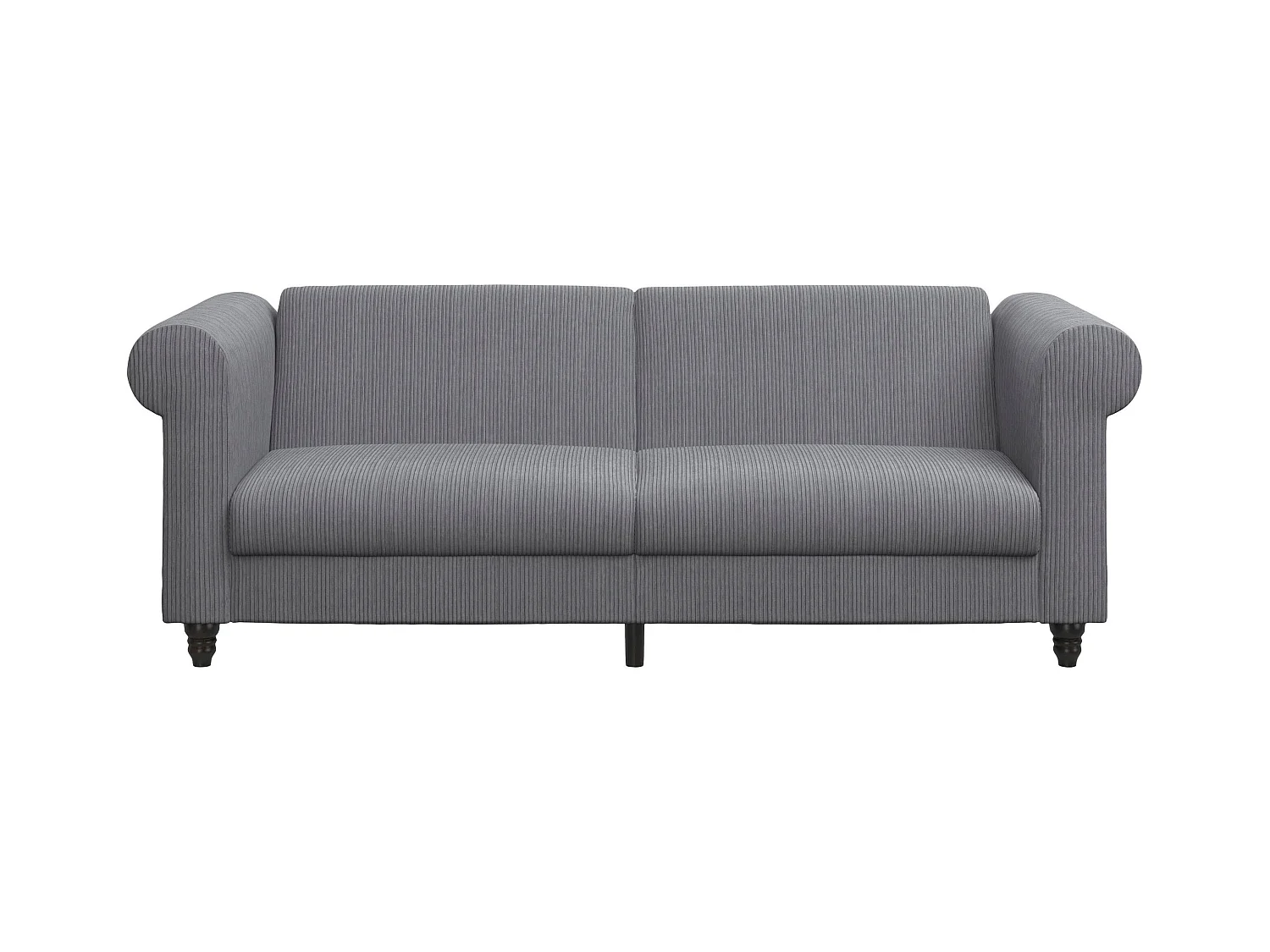 Félix II | Sofá cama de 3 plazas en tela gris