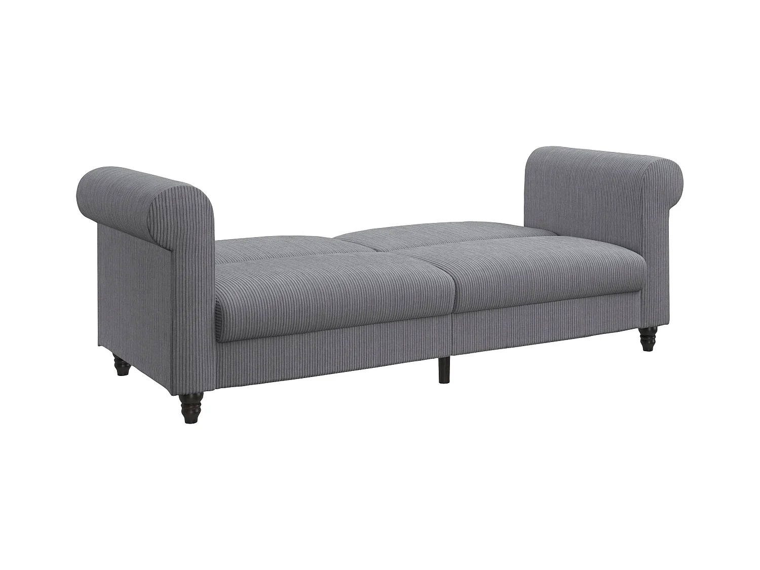 Félix II | Sofá cama de 3 plazas en tela gris