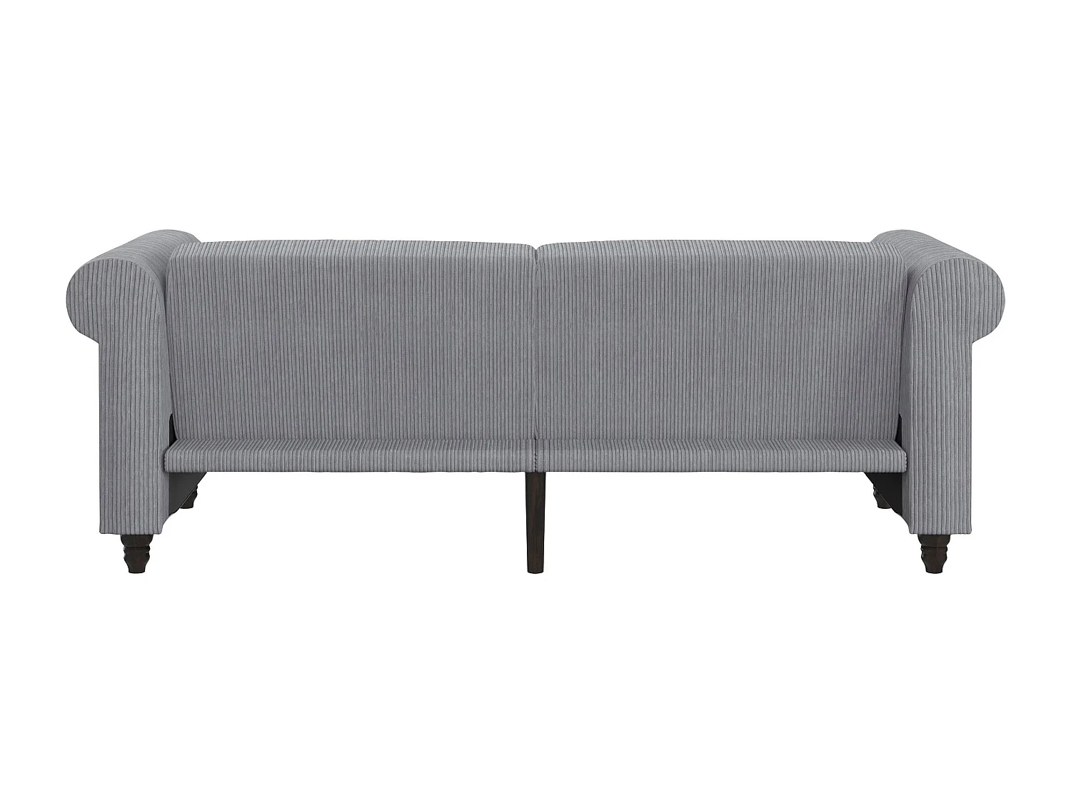 Felix II | Canapé-lit 3 places en tissu gris