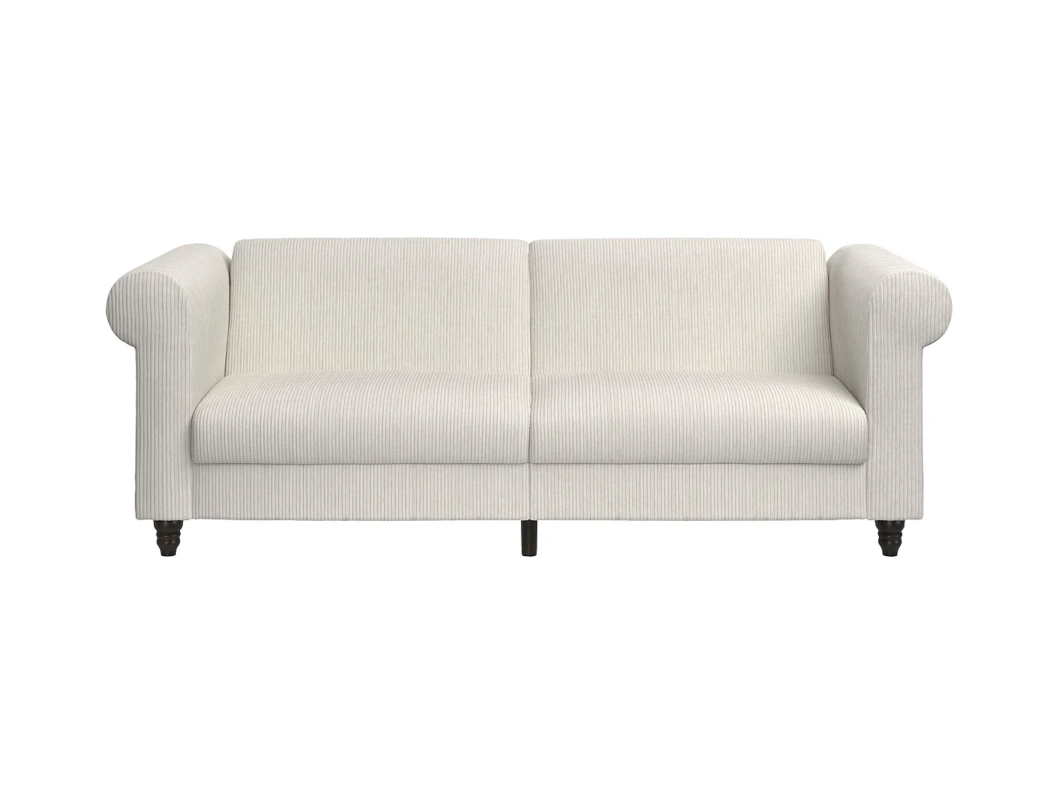 Félix II | Sofá cama 3 plazas en tela crema