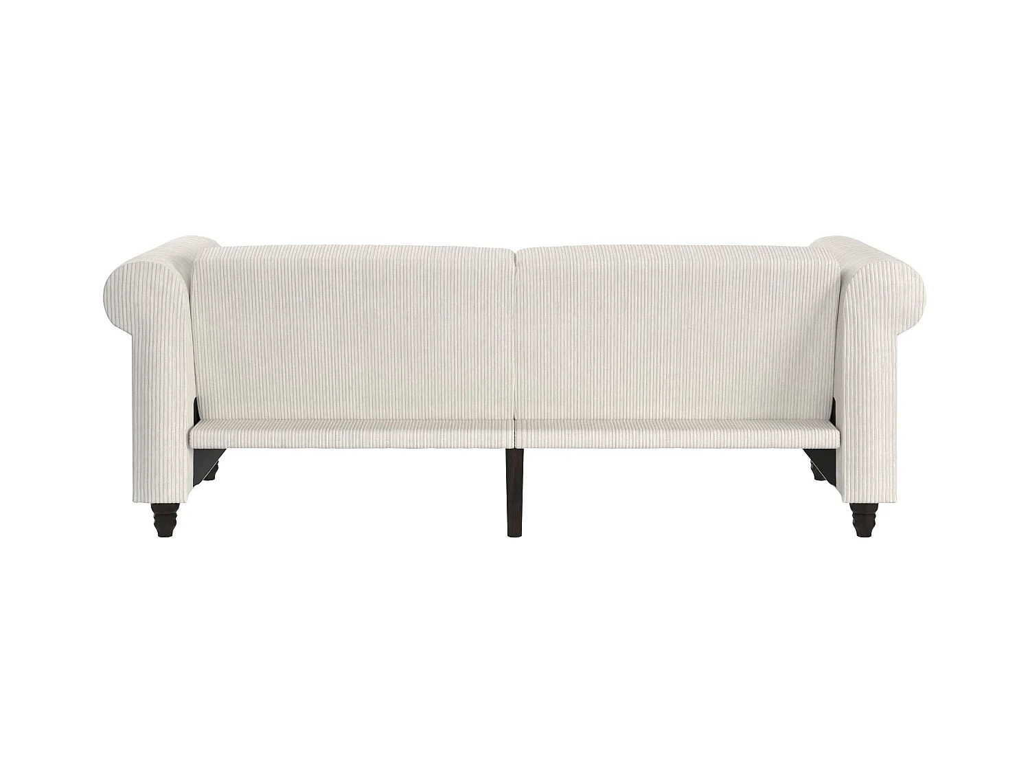 Félix II | Sofá cama 3 plazas en tela crema