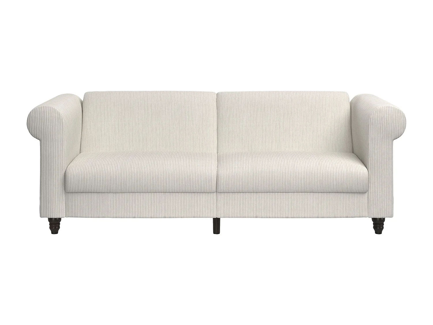 Felix II | Canapé-lit 3 places en tissu crème