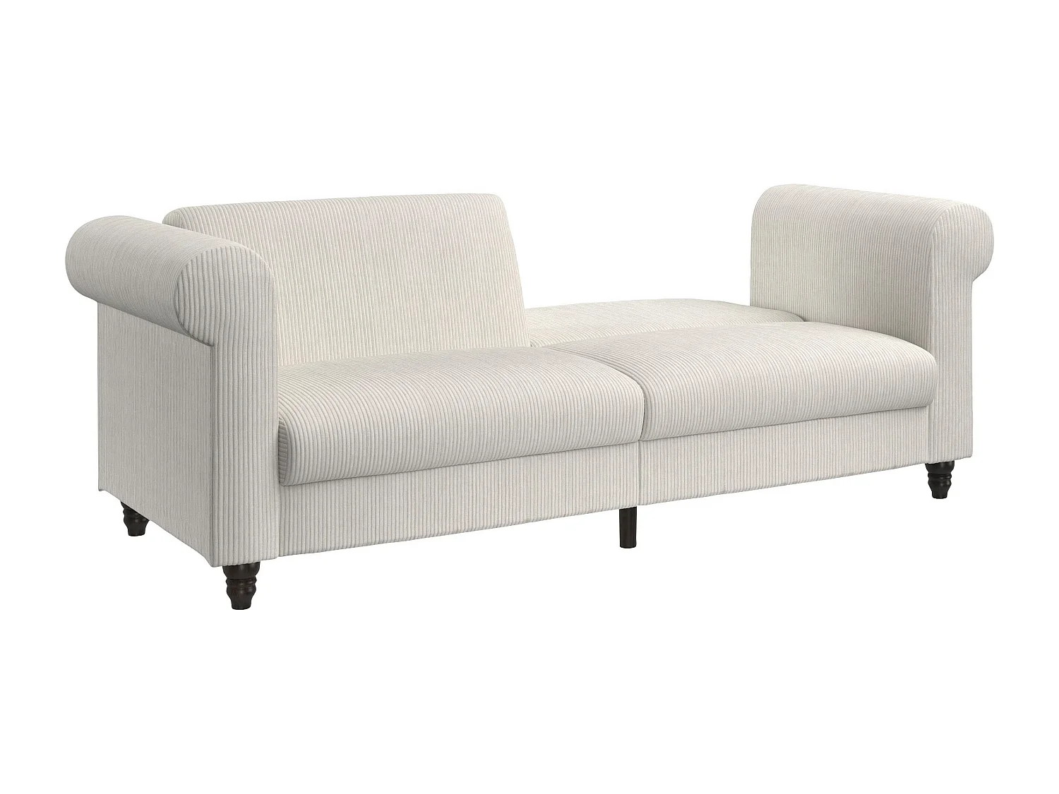 Felix II | Canapé-lit 3 places en tissu crème