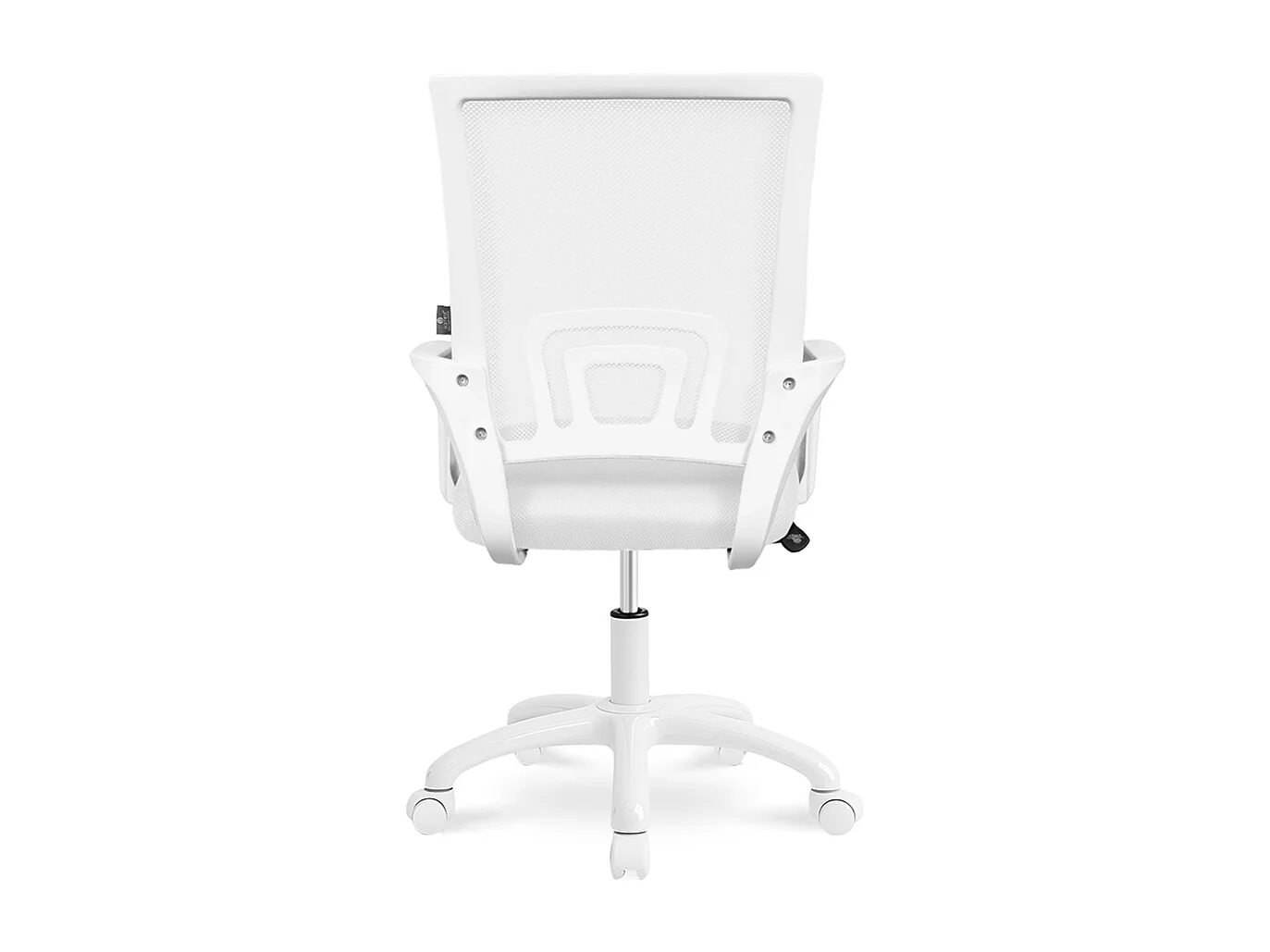 Sedia da ufficio ergonomica girevole bianca – Happy