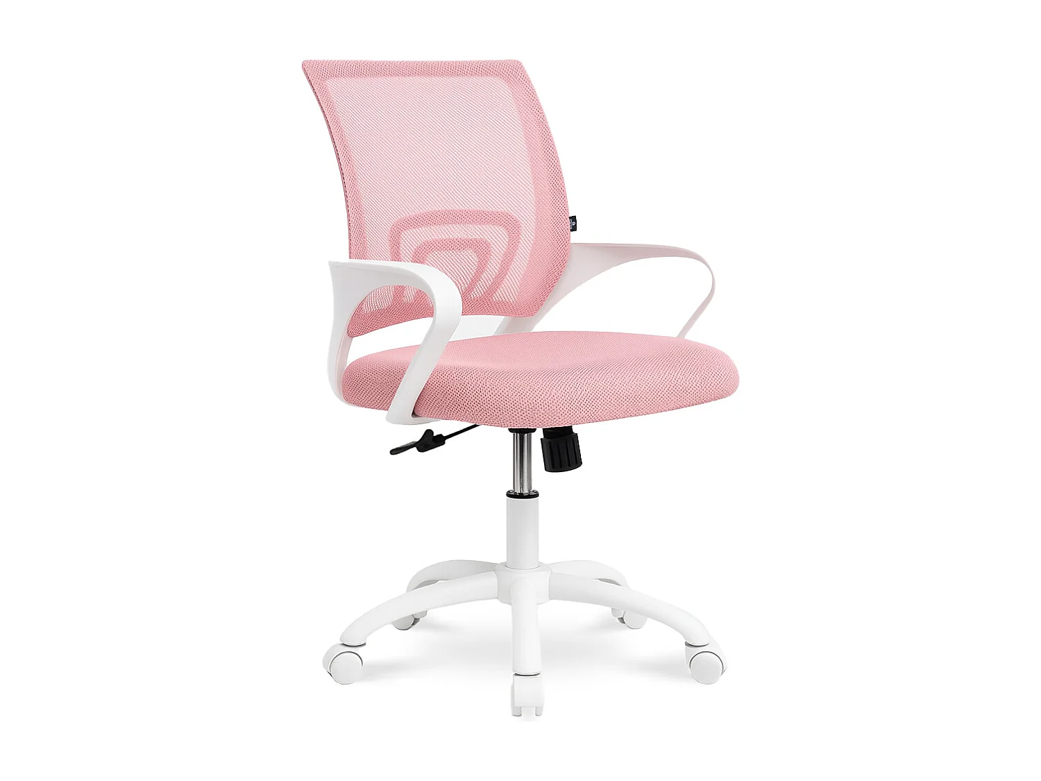 Sedia da ufficio ergonomica girevole rosa – Happy