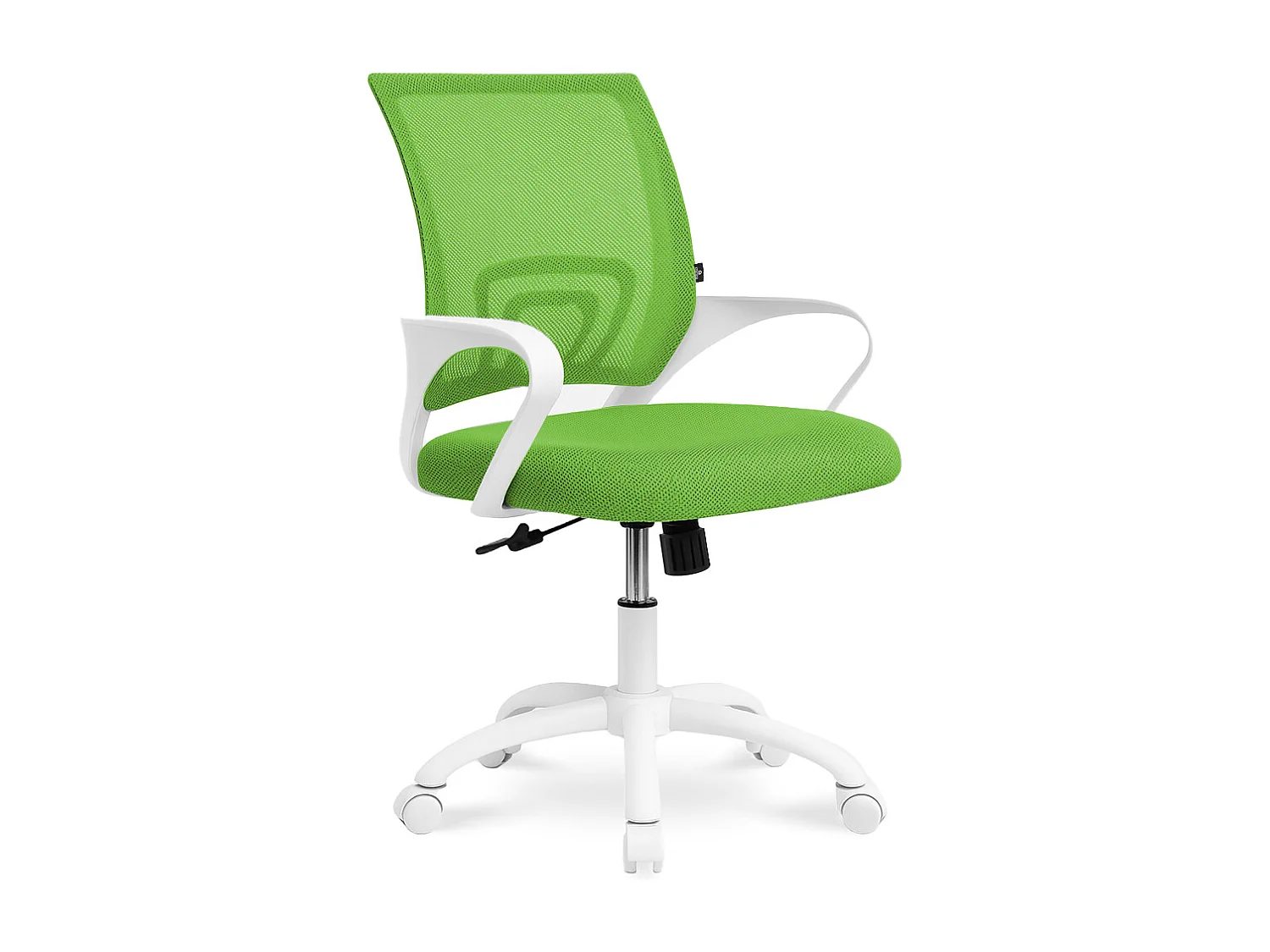 Sedia da ufficio ergonomica girevole verde – Happy