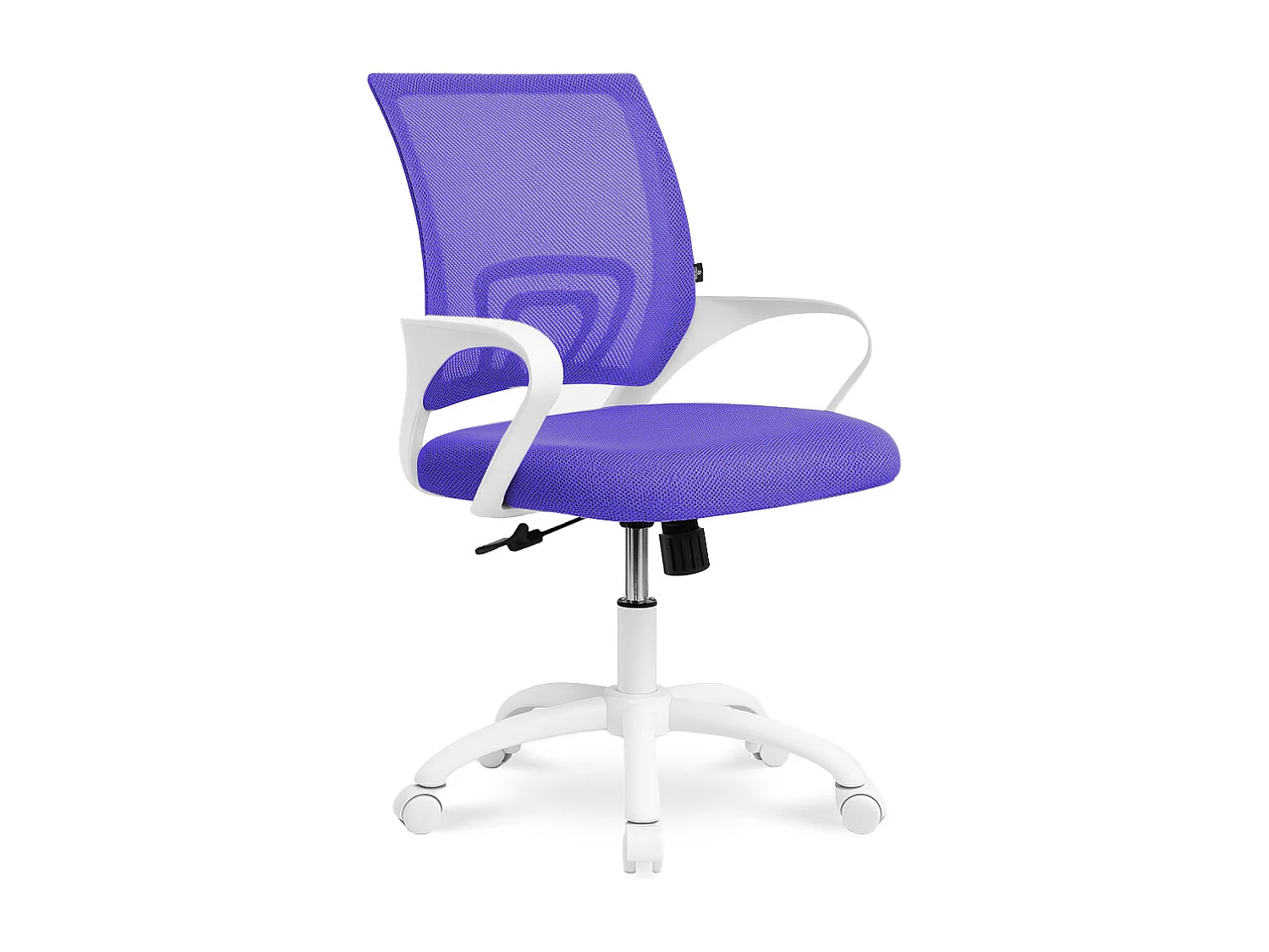 Sedia da ufficio ergonomica girevole viola – Happy