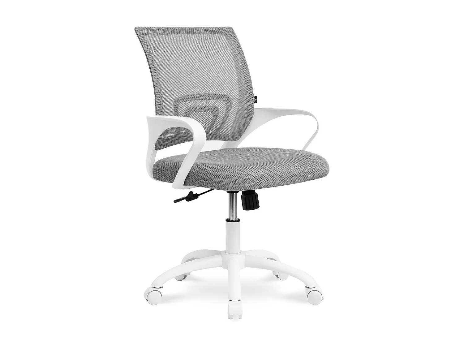 Sedia da ufficio ergonomica girevole grigia – Happy