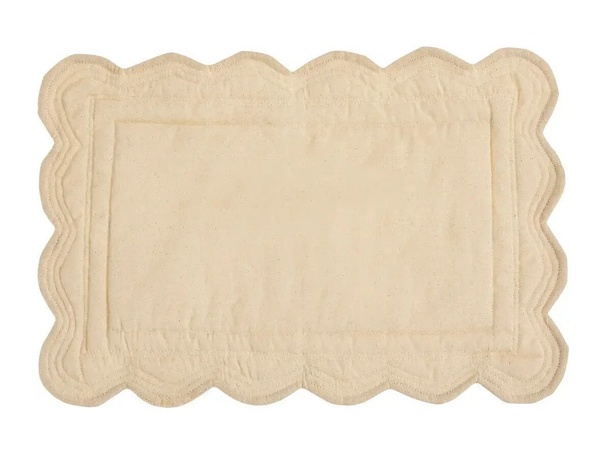 Set de Table Boutis "The Floral" 30x45cm Beige