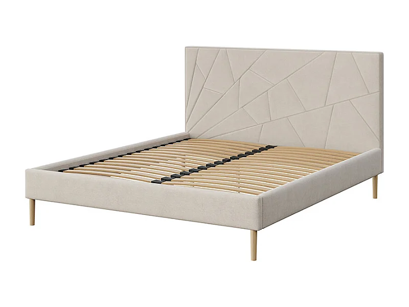 Mesonica Alano Lit, géométrique beige, 140x200