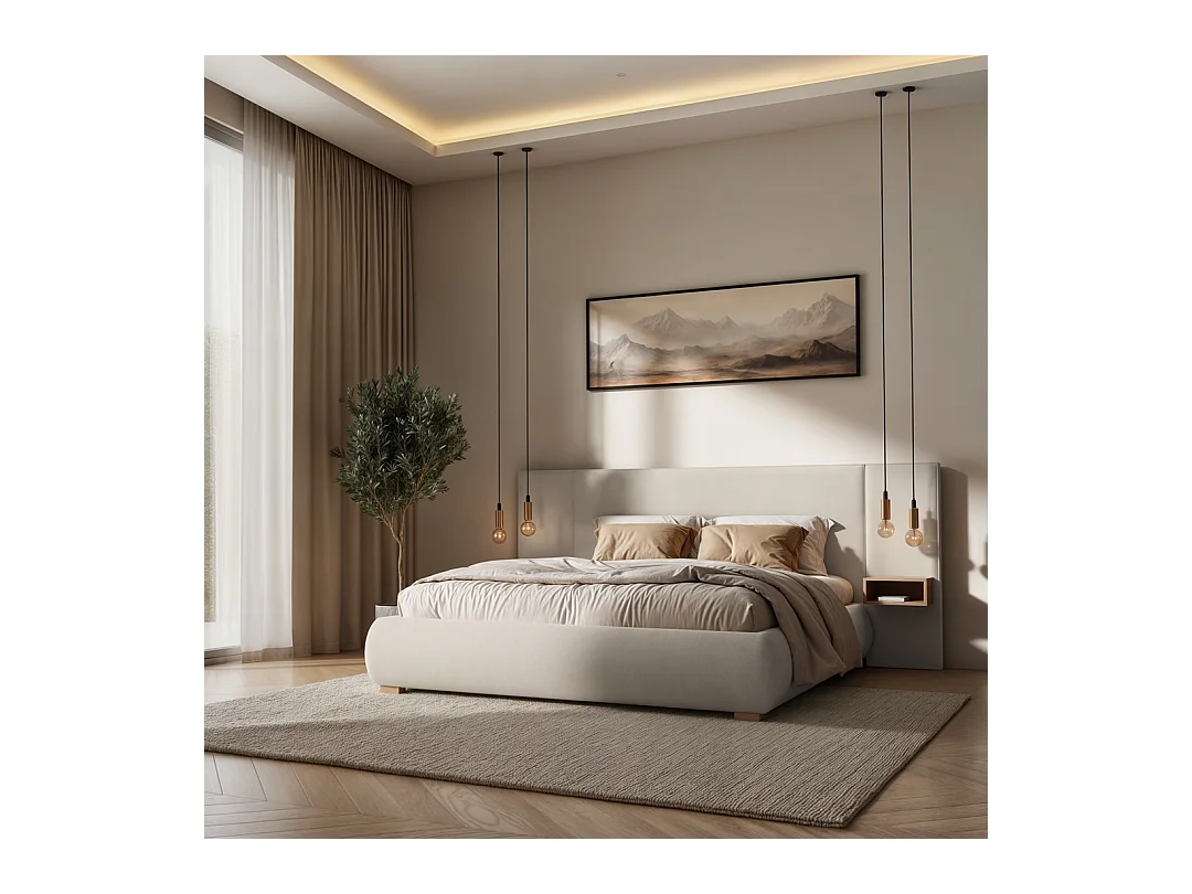 Mesonica Fioro Lit, beige, 180x200