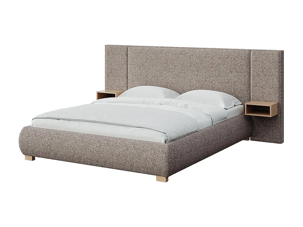 Mesonica Fioro Bed, grijs, 160x200