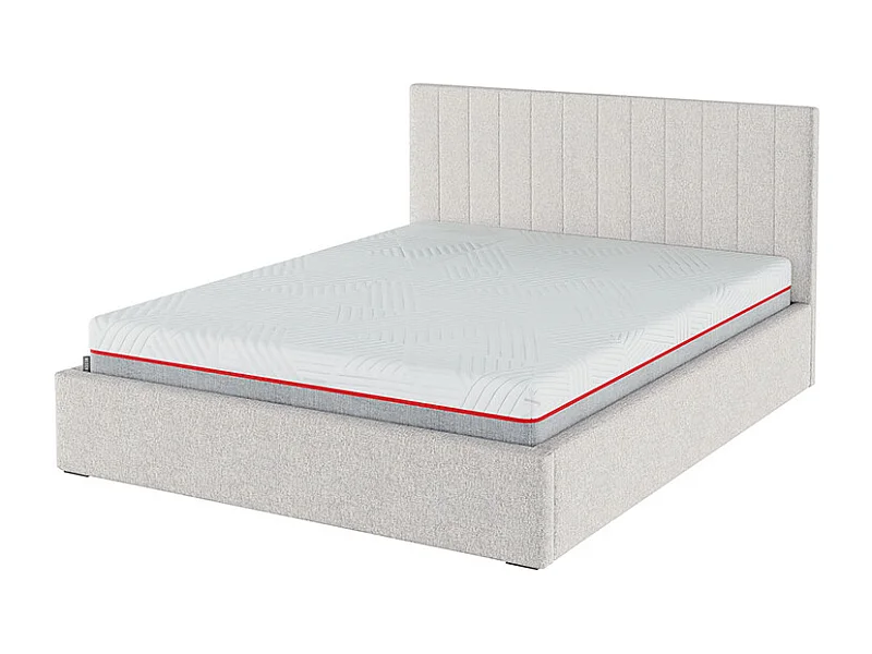 Mesonica Bufo Bed, riemen lichtbeige 140x200