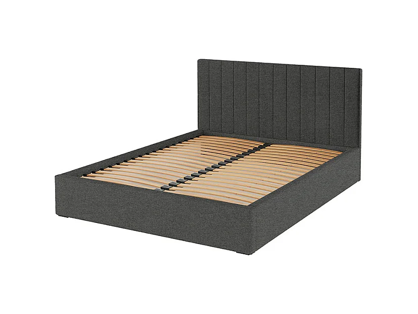 Lit Mesonica Bufo, rayures anthracite 180x200