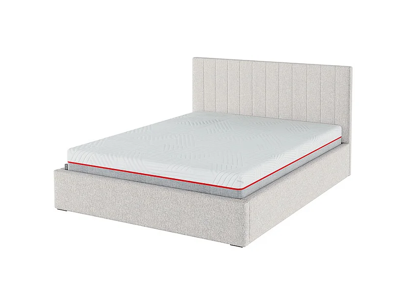 Lit Mesonica Bufo, rayures beige clair 180x200