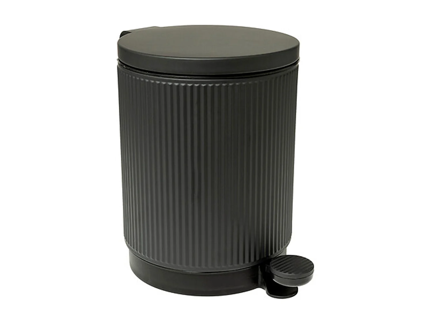 Müllbehälter für das Badezimmer aus Metall mit Sanftschließmechanismus 27,2 x 20,5 x 28,2 cm