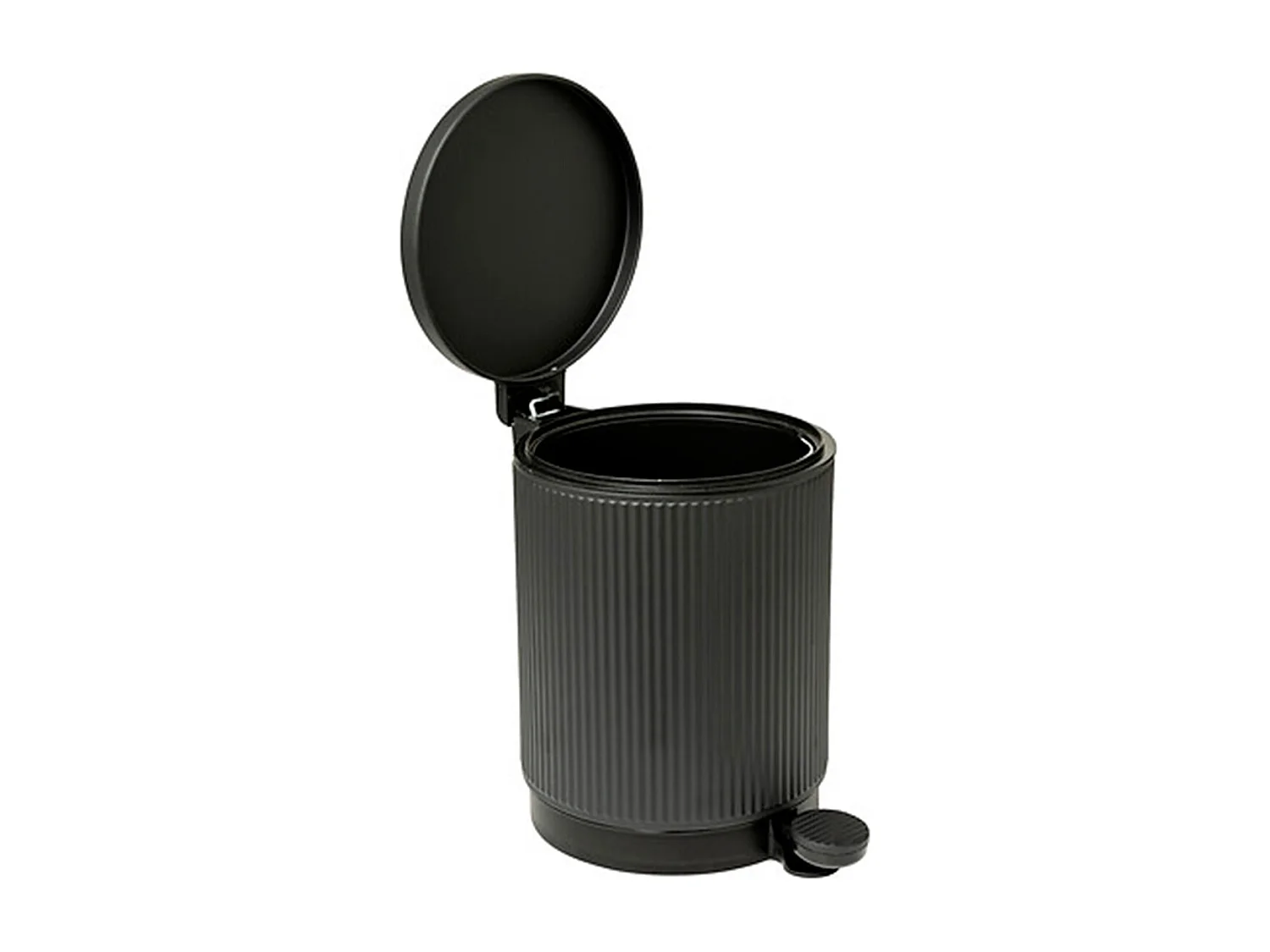 Müllbehälter für das Badezimmer aus Metall mit Sanftschließmechanismus 27,2 x 20,5 x 28,2 cm