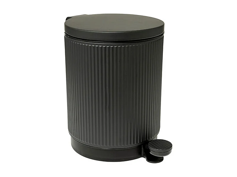 Müllbehälter für das Badezimmer aus Metall mit Sanftschließmechanismus 27,2 x 20,5 x 28,2 cm