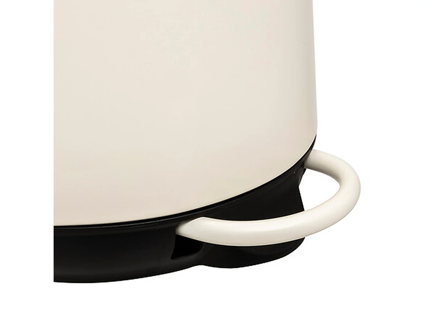 Poubelle de Salle de Bain "Duo" 5L Ivoire