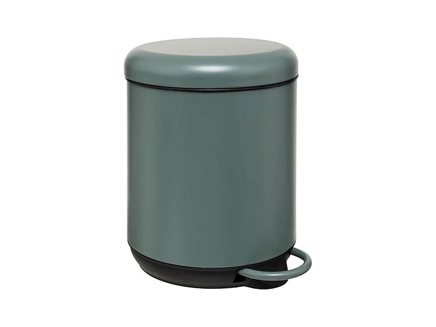 Poubelle de Salle de Bain "Duo" 5L Vert