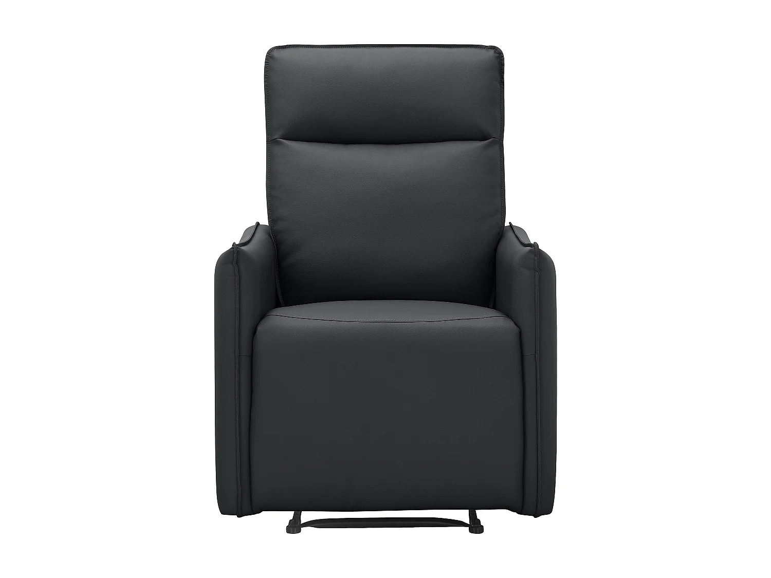 Lugo | Fauteuil inclinable avec fonction manuelle en PU noir
