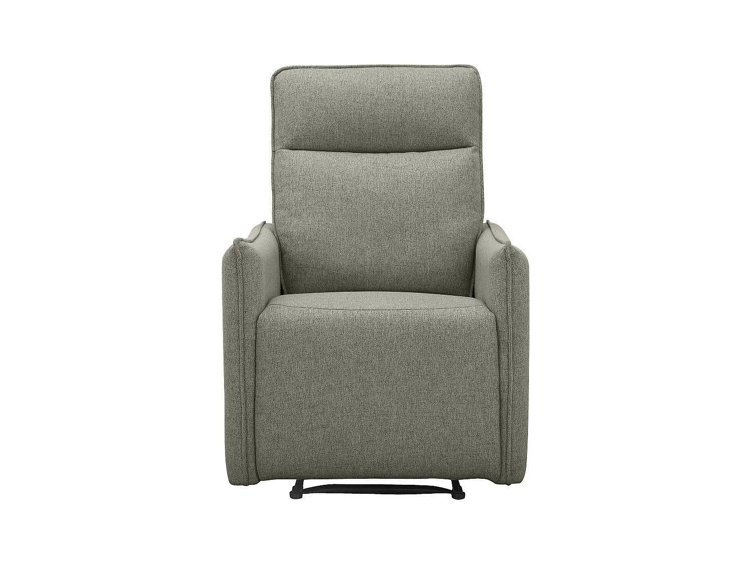 Lugo | Poltrona reclinabile con funzione manuale in tessuto verde