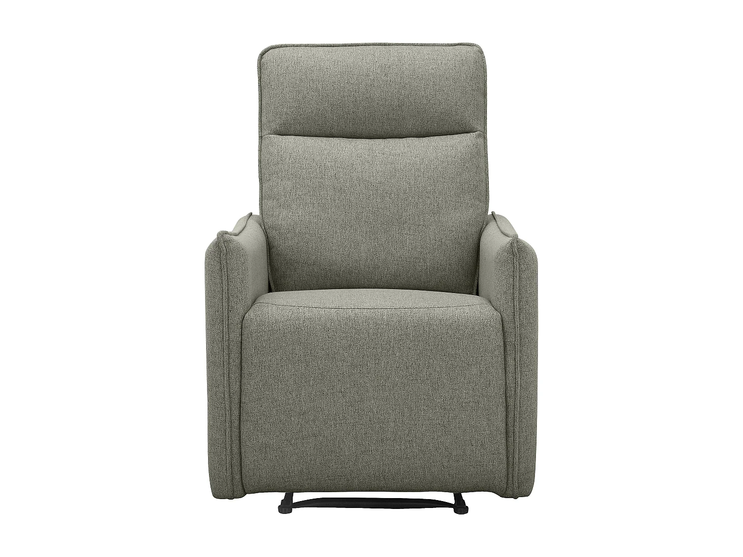 Lugo | Relaxfauteuil met handmatige functie in stof groen