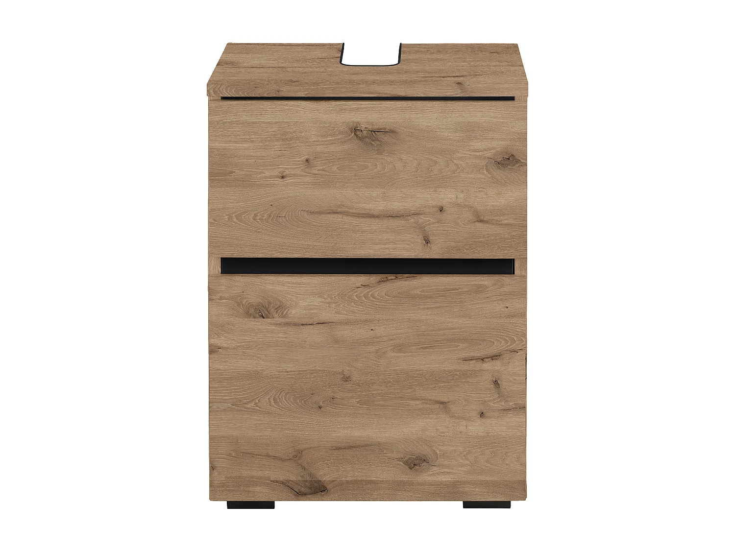 Wisla  | Armoire évier avec 1 porte en aspect chêne