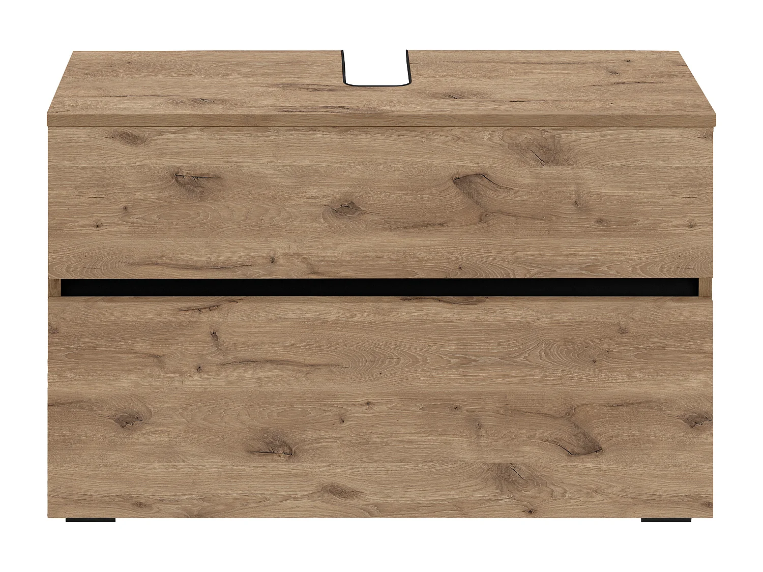 Wisla  | Spoelbakkast met 1 klepdeur en 1 lade in eikenlook