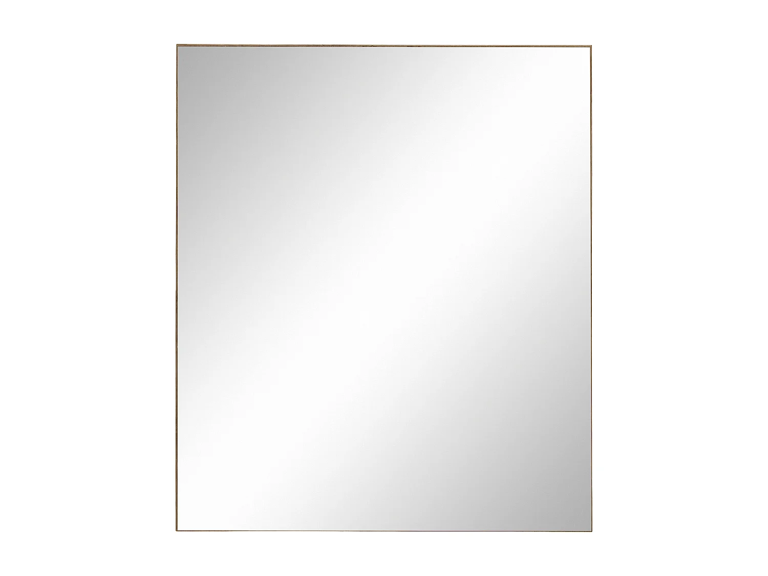 Wisla  | Armoire murale avec une porte miroir aspect bois