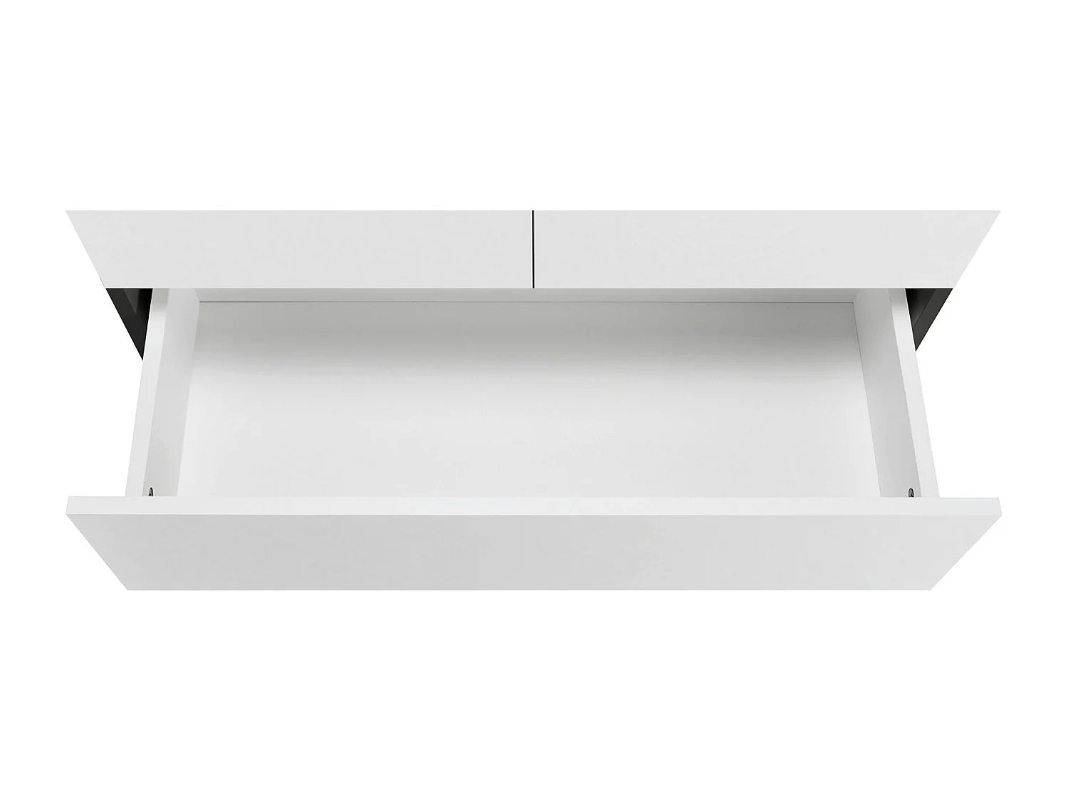 Wisla  | Meuble de salle de bain avec 4 portes 1 tiroir en blanc anthracite