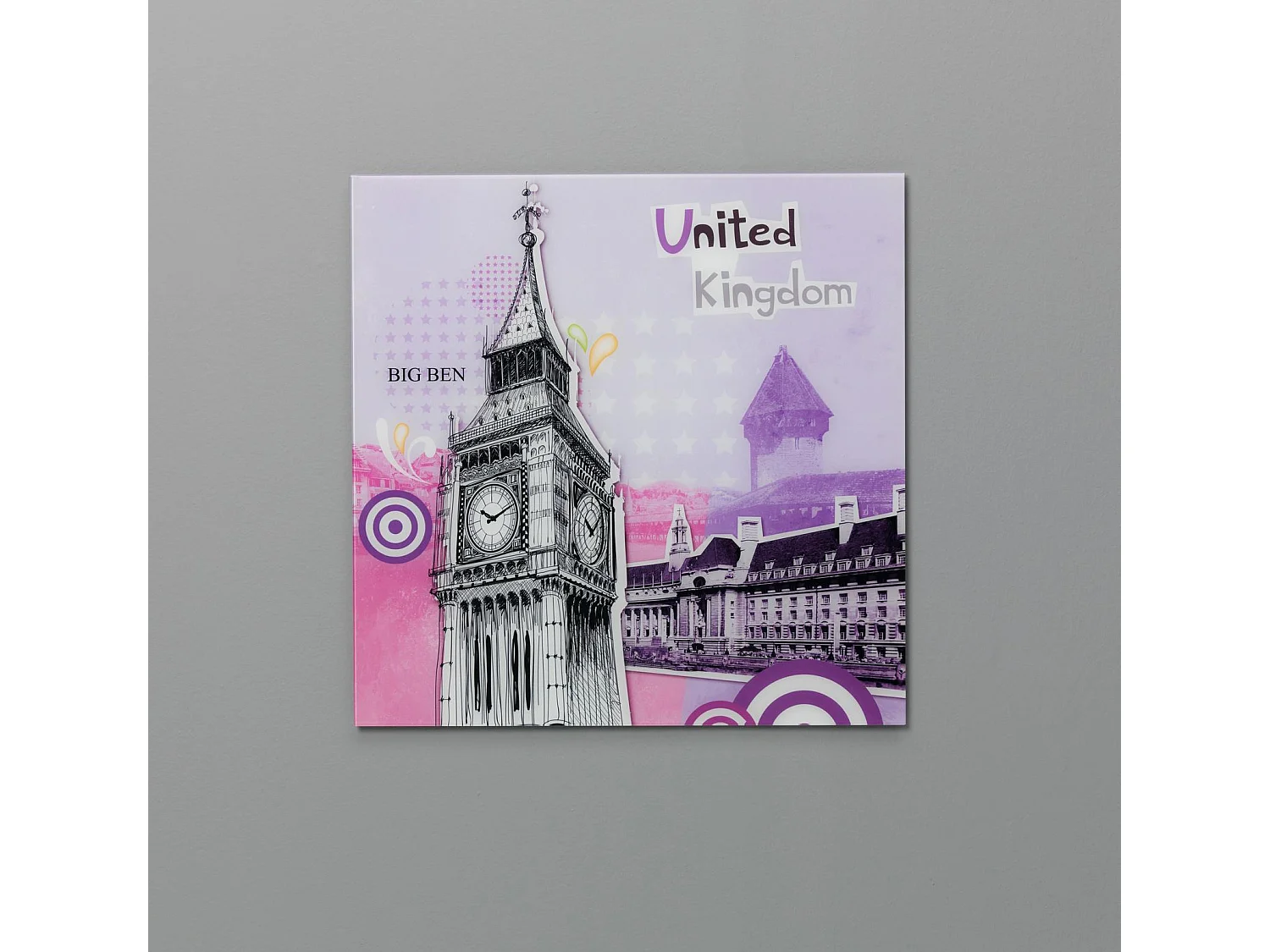 Ben,  Stampa su vetro   (1cm X 70cm H. 70cm)| Duzzle