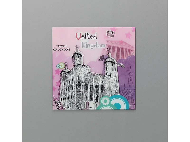 Tower,  Stampa su vetro   (1cm X 70cm H. 70cm)| Duzzle