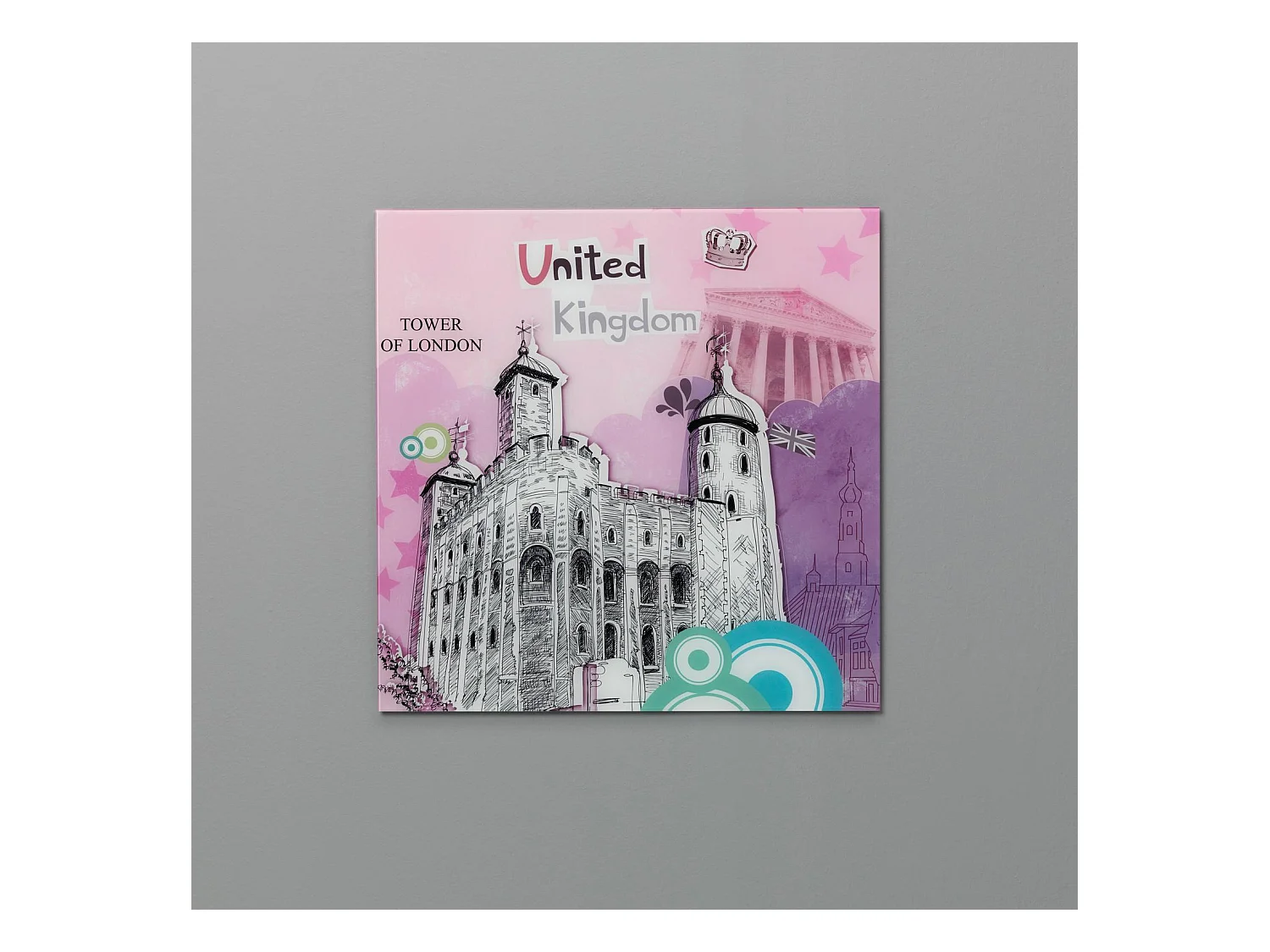 Tower,  Stampa su vetro   (1cm X 70cm H. 70cm)| Duzzle