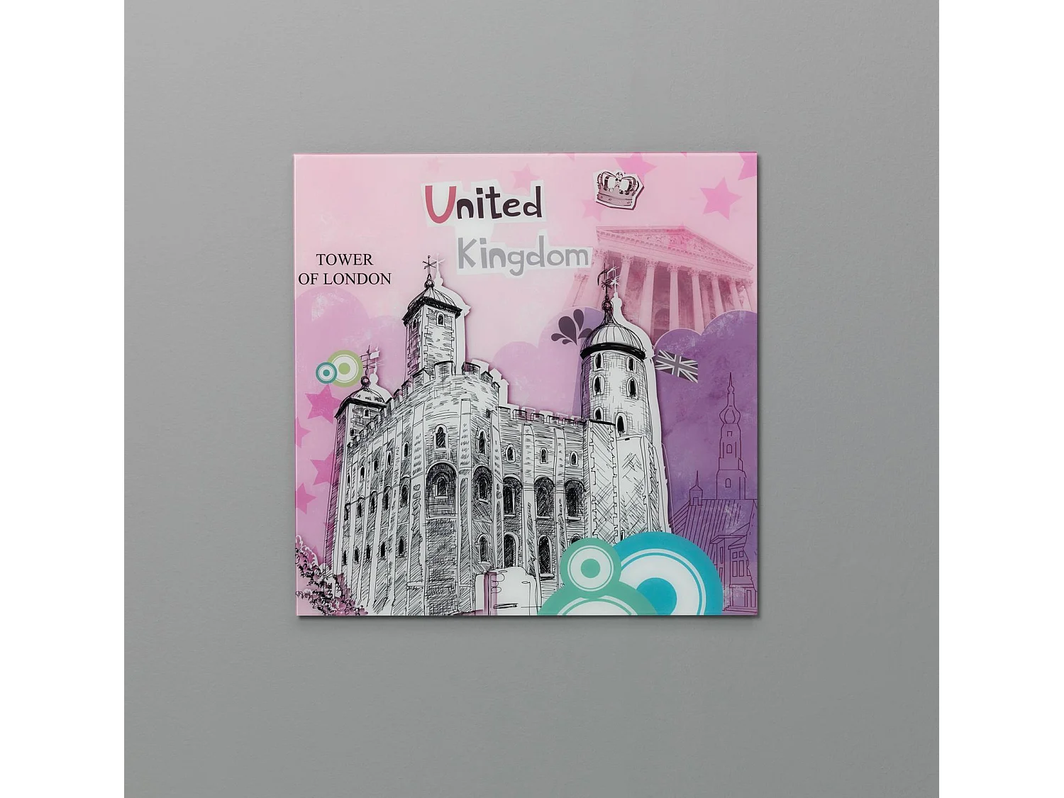 Tower,  Stampa su vetro   (1cm X 70cm H. 70cm)| Duzzle