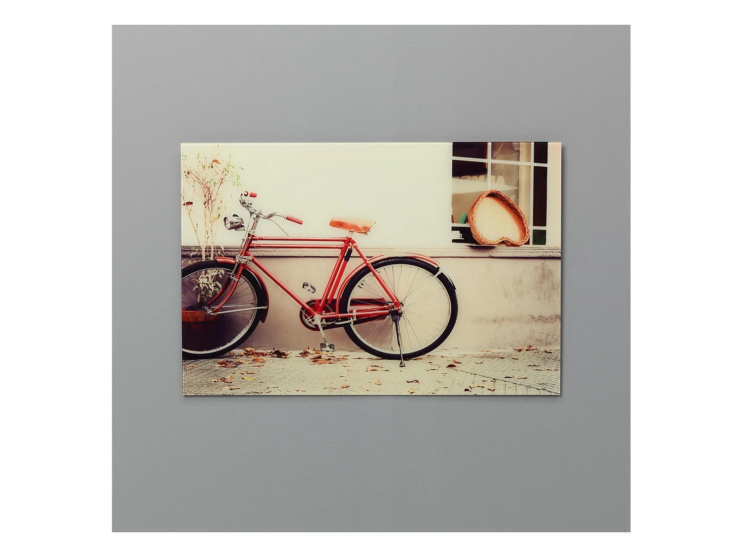 Red,  Stampa su vetro   (1cm X 90cm H. 60cm)| Duzzle