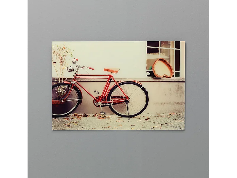 Red,  Stampa su vetro   (1cm X 90cm H. 60cm)| Duzzle