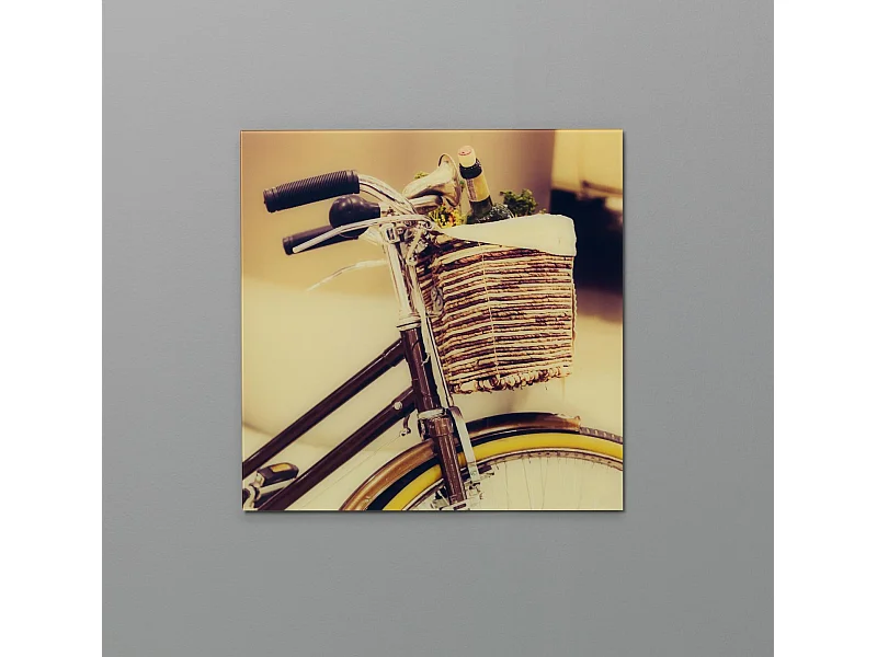 Bike,  Stampa su vetro   (1cm X 70cm H. 70cm)| Duzzle