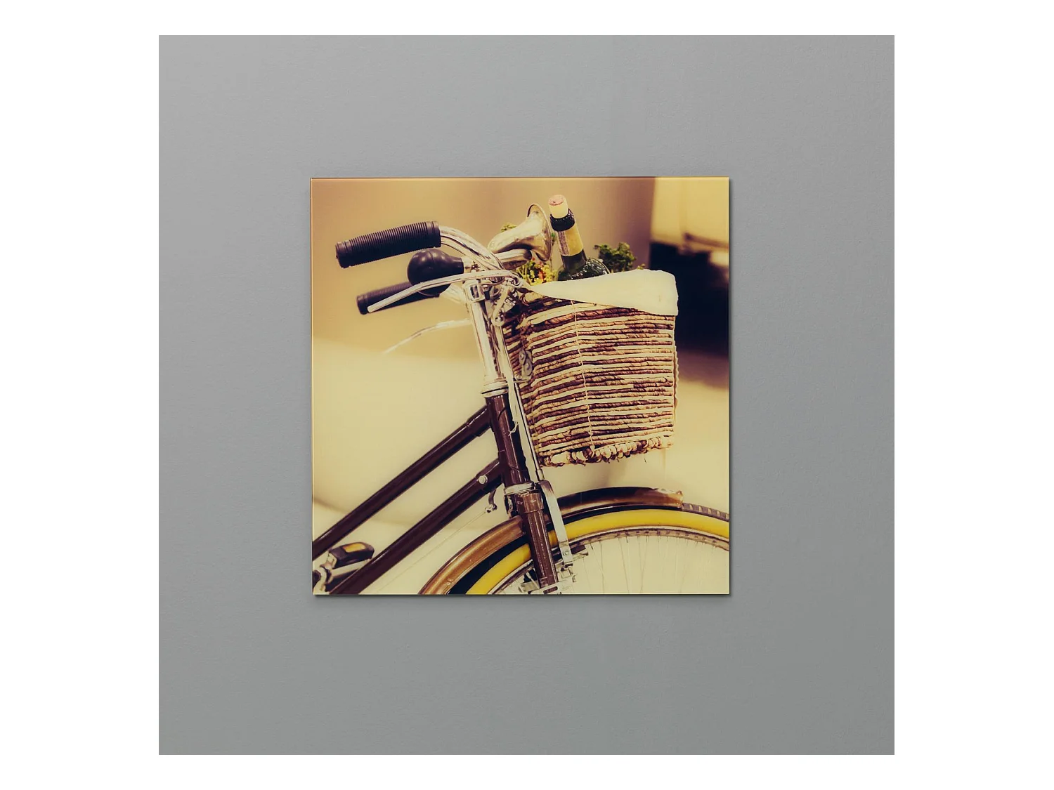 Bike,  Stampa su vetro   (1cm X 70cm H. 70cm)| Duzzle