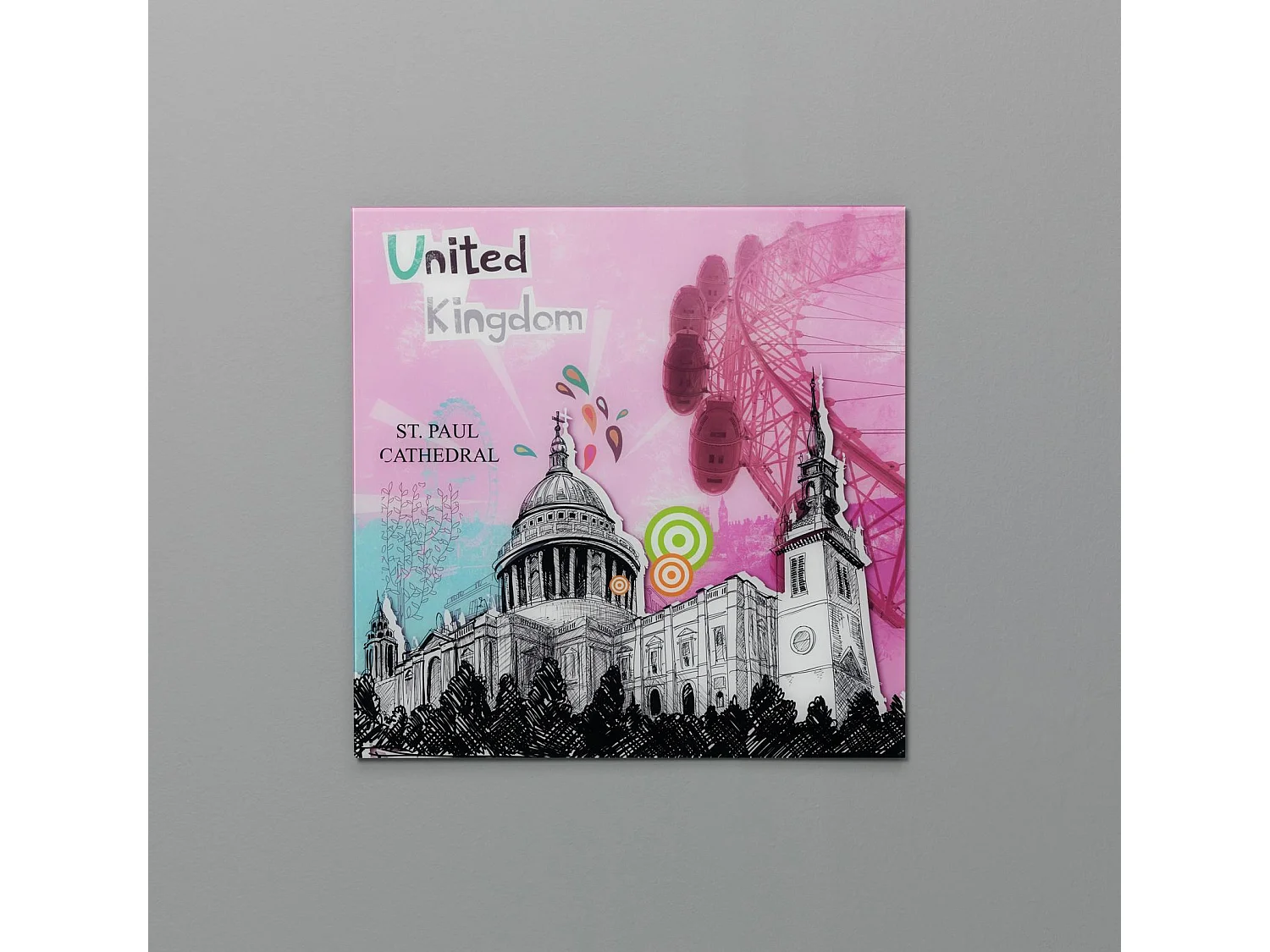 Cathedral,  Stampa su vetro   (1cm X 70cm H. 70cm)| Duzzle