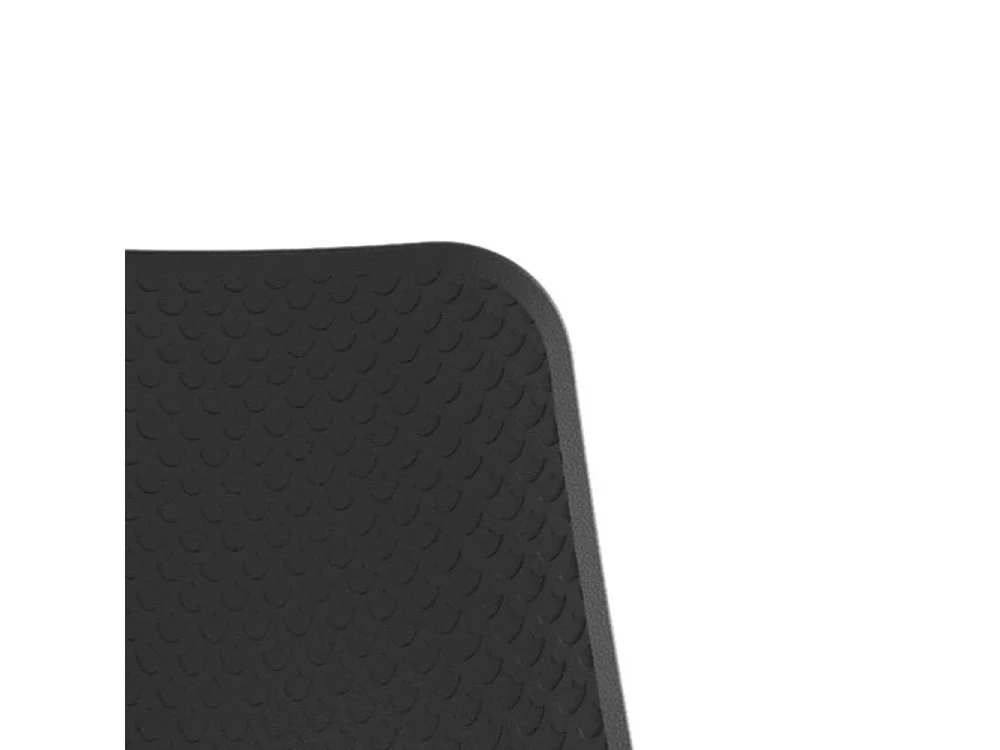 Wave, Set di 4 Sedia in polipropilene con gambe metallo verniciato (50cm X 58cm H. 85cm)| Duzzle