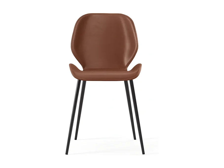 Callisto, Set di 4 Sedia in soft-touch (55cm X 45cm H. 83cm)