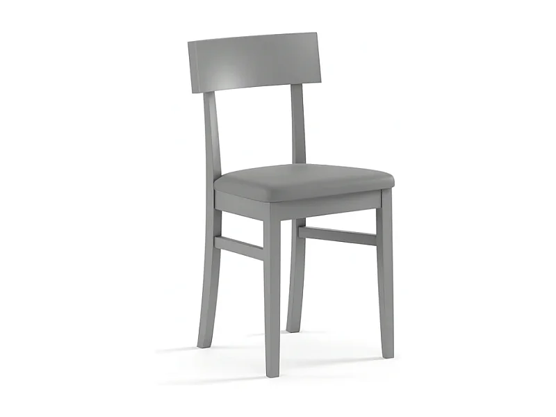 Zaira, Set di 2 Sedia in legno laccato (44cm X 45cm H. 82cm)| Duzzle