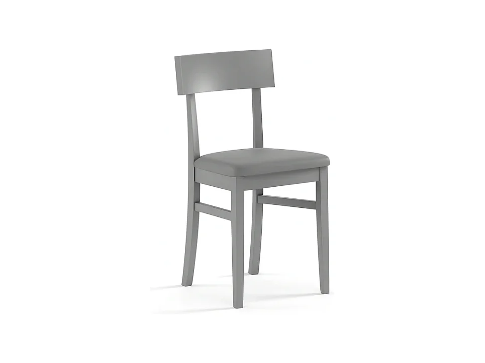 Zaira, Set di 2 Sedia in legno laccato (44cm X 45cm H. 82cm)| Duzzle