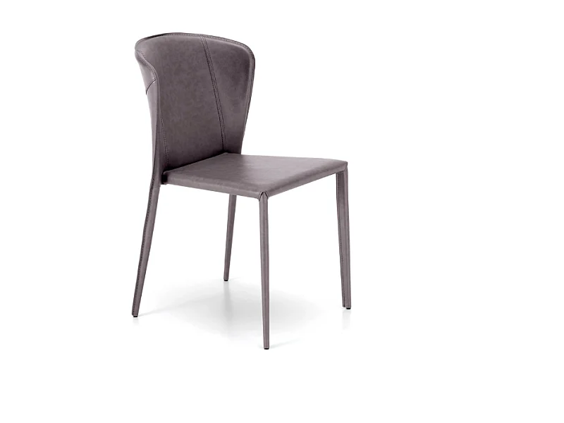 Selene, Set di 4 Sedia in similcuoio (49cm X 56cm H. 82cm)| Duzzle