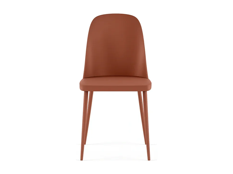 Athena, Set di 4 Sedia in polipropilene (46cm X 55cm H. 80cm)| Duzzle