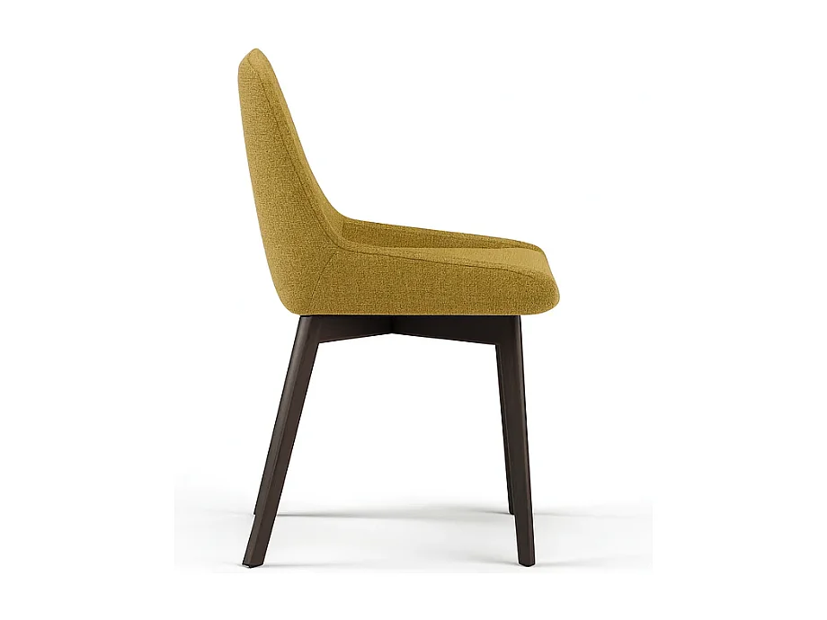 Erythea, Set di 4 Sedia in tessuto (62cm X 49.5cm H. 87cm)| Duzzle